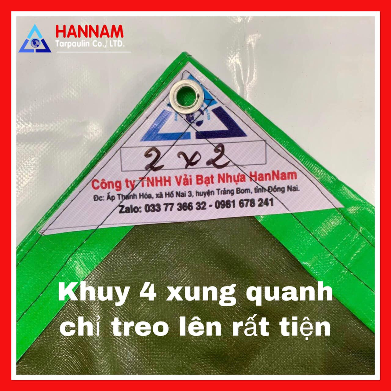 Bạt PE, bạt PVC - Bạt Nhựa Han Nam - Công Ty TNHH Vải Bạt Nhựa Han Nam
